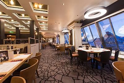 Tallink Silja ms Europa 22h viihderisteily Tallinnaan ravintola ruokailu risteily Helsinki Tallinna buffet aamiainen ABC matkatoimisto