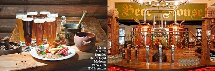 Beer house panimoravintola olutravintola Tallinnan vanhassa kaupungissa oman panimon olut olutmaistajaiset kesäjuhla kesäpäivä  tyky ABC matkatoimisto